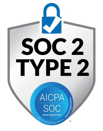 SOC 2 Type 2 compliant logo